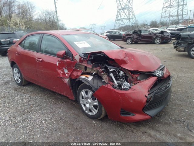 TOYOTA COROLLA 2018 2t1burhe1jc051919