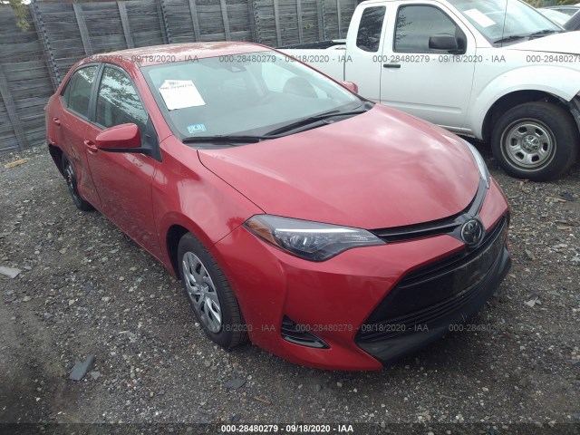 TOYOTA COROLLA 2018 2t1burhe1jc063293