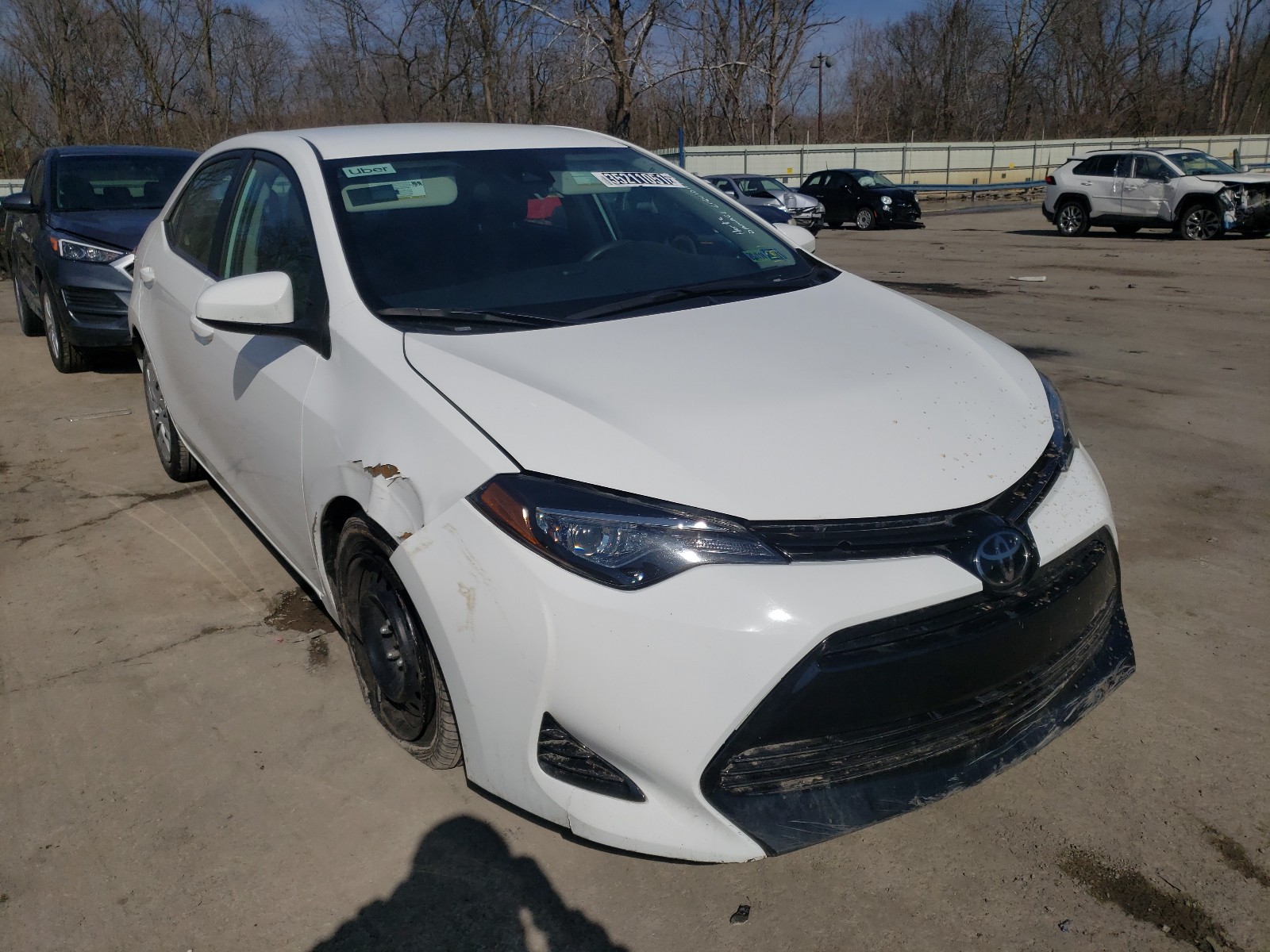 TOYOTA COROLLA L 2018 2t1burhe1jc121225