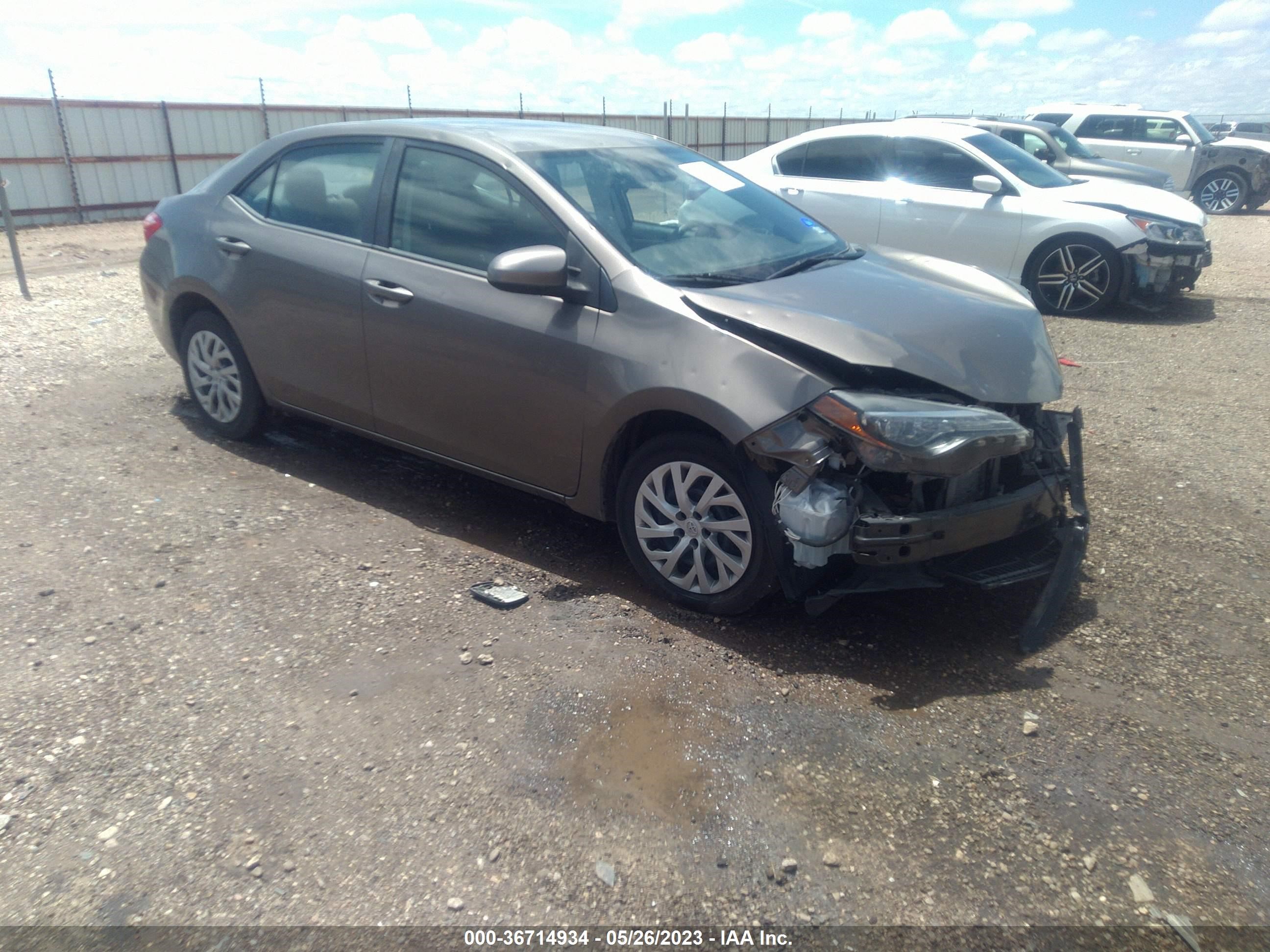 TOYOTA COROLLA 2018 2t1burhe1jc977723