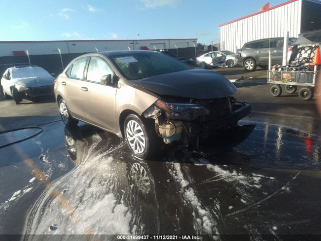 TOYOTA COROLLA 2019 2t1burhe1kc171849