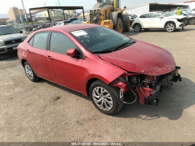 TOYOTA COROLLA 2019 2t1burhe1kc200105