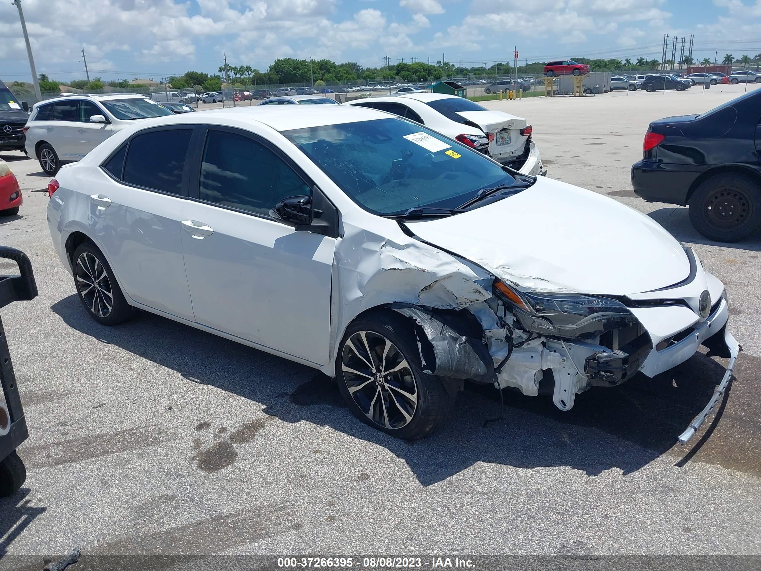 TOYOTA COROLLA 2019 2t1burhe1kc221908