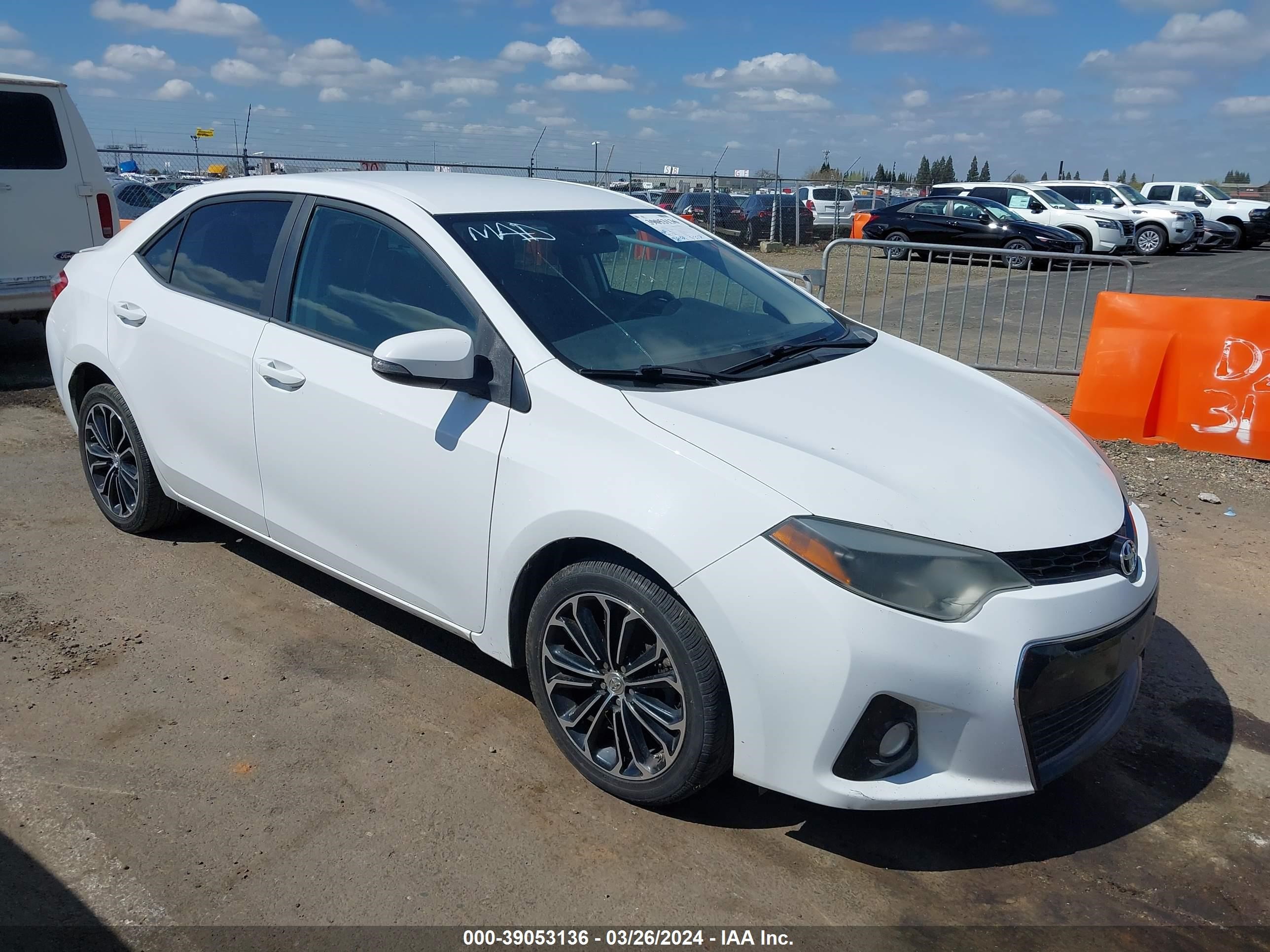 TOYOTA COROLLA 2014 2t1burhe2ec029336