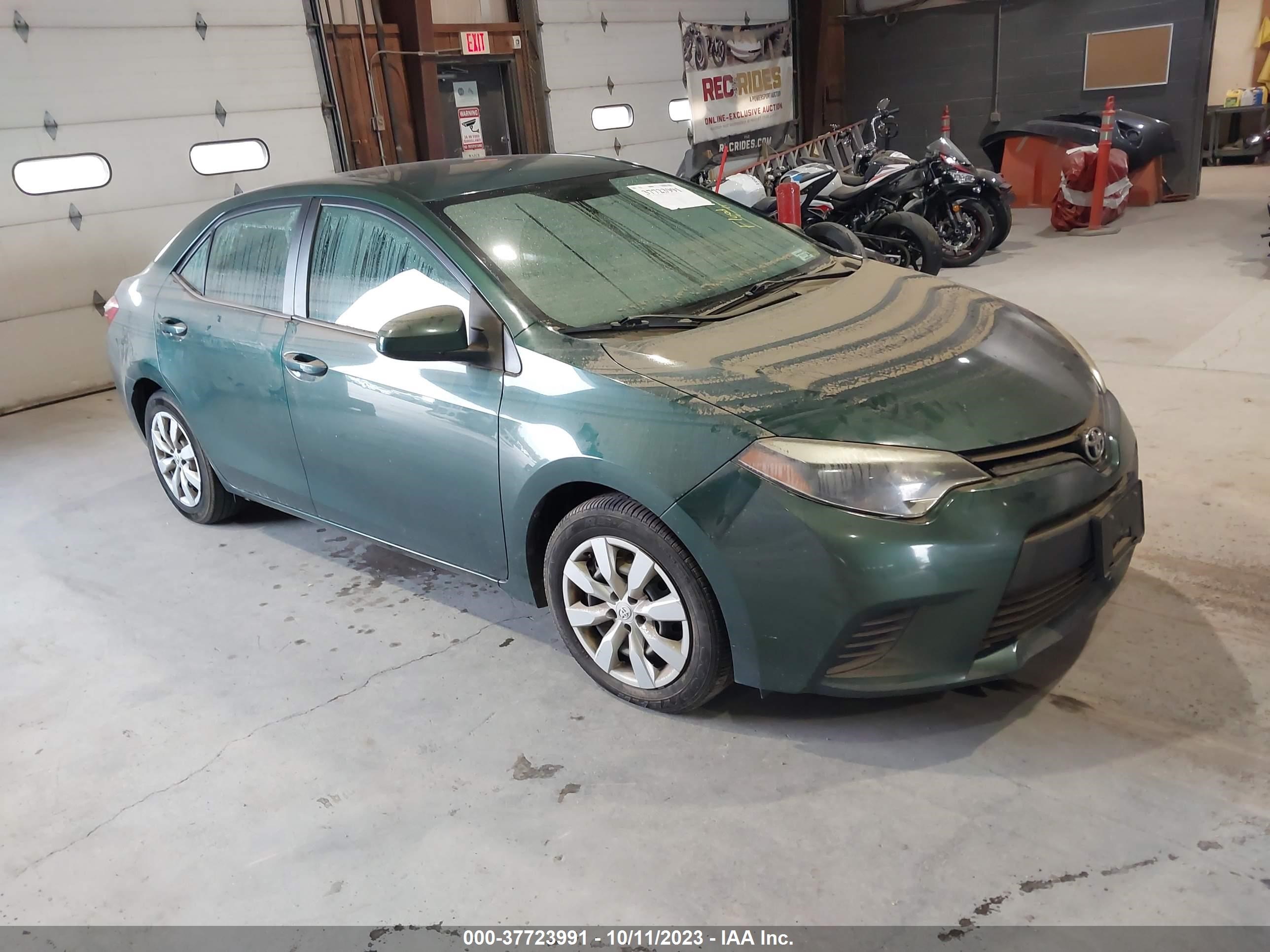 TOYOTA COROLLA 2014 2t1burhe2ec072963