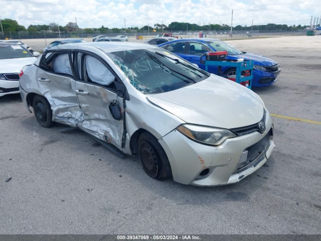 TOYOTA COROLLA 2014 2t1burhe2ec144468