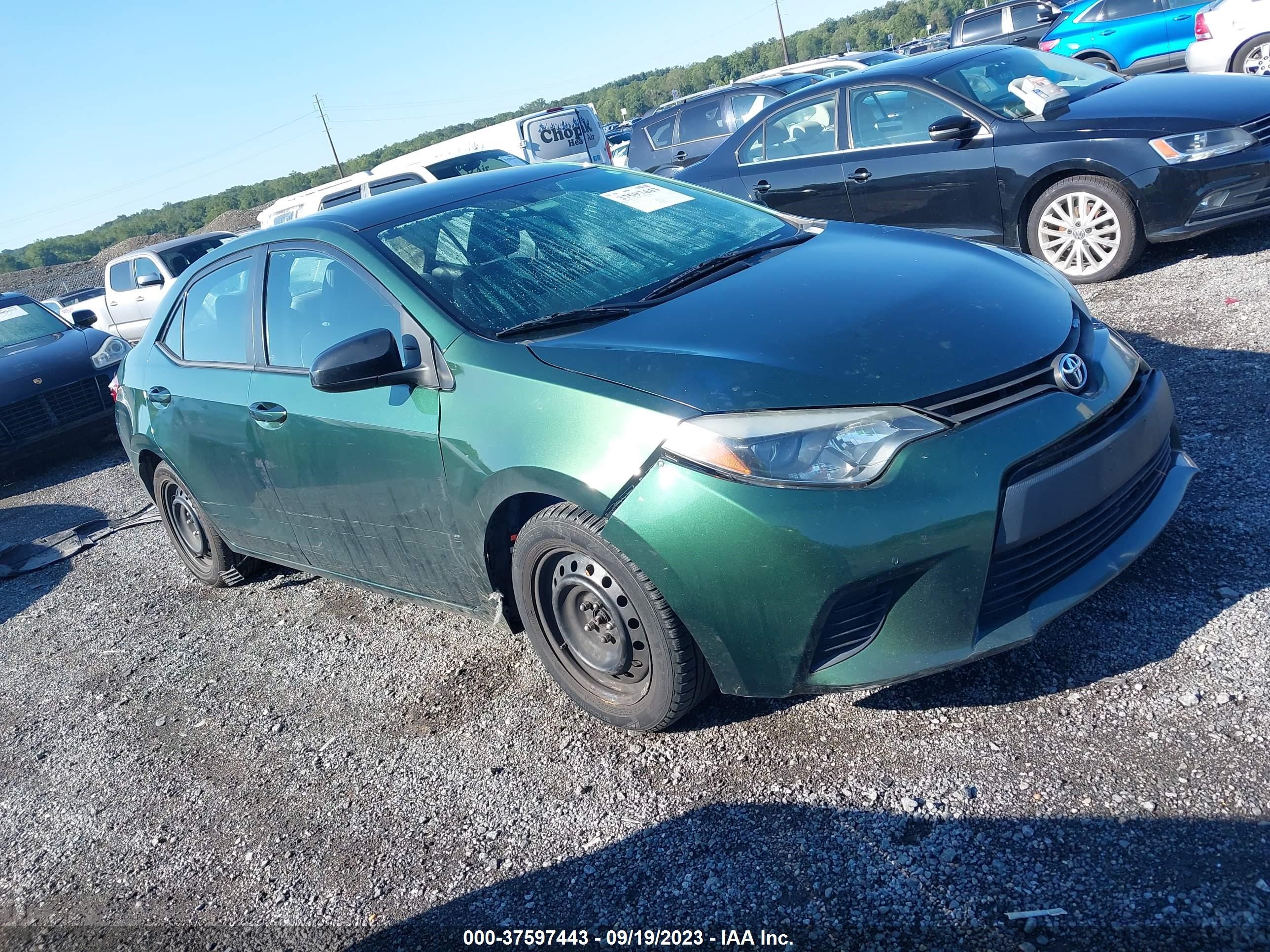 TOYOTA COROLLA 2014 2t1burhe2ec185862