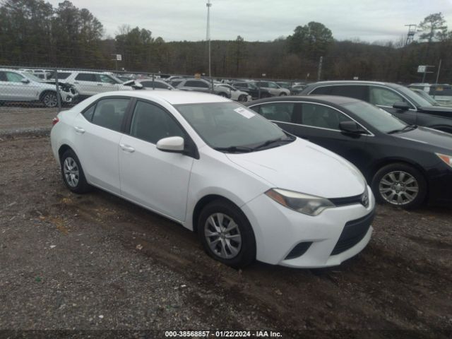 TOYOTA COROLLA 2015 2t1burhe2fc248931