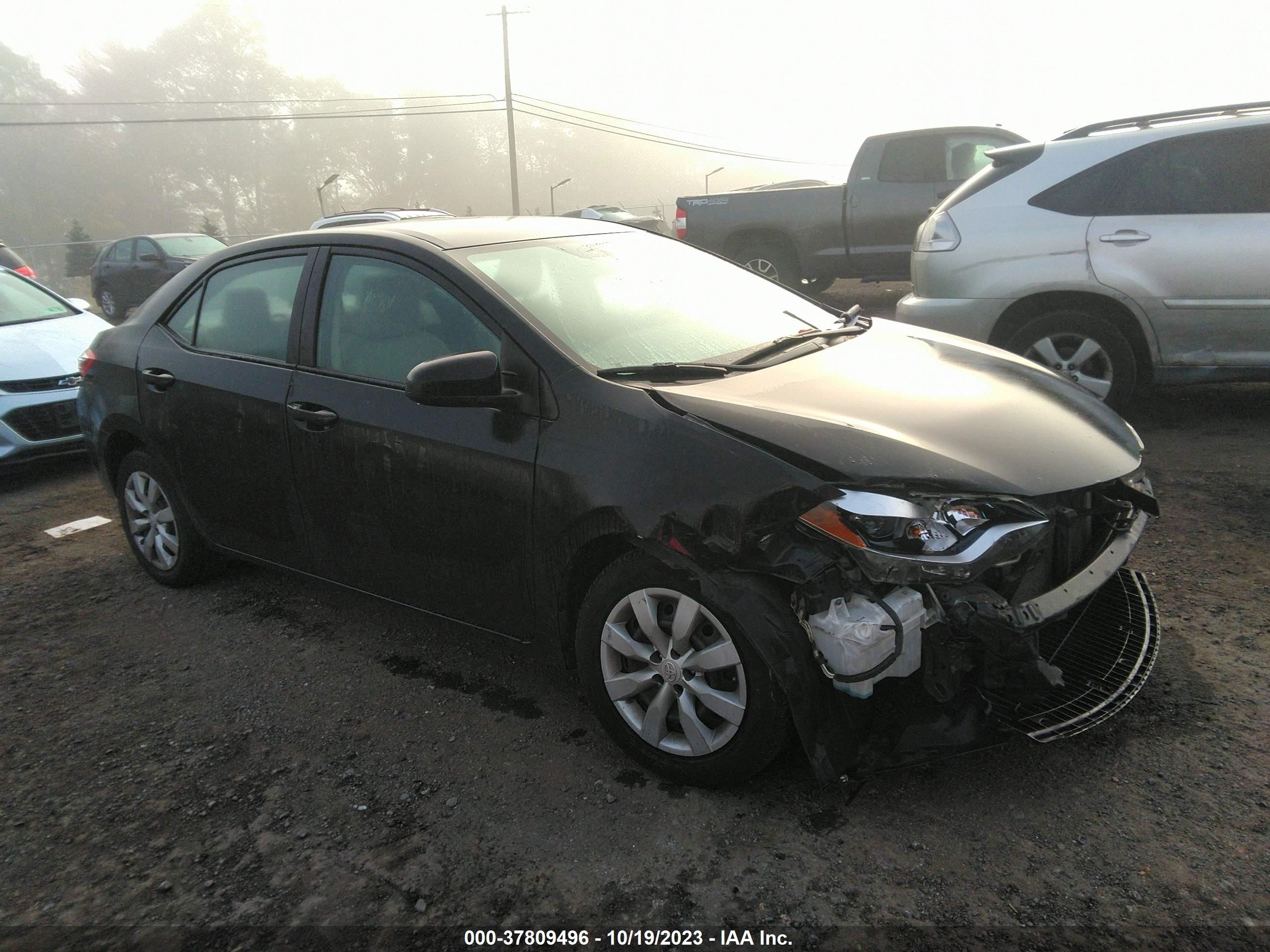 TOYOTA COROLLA 2015 2t1burhe2fc269147