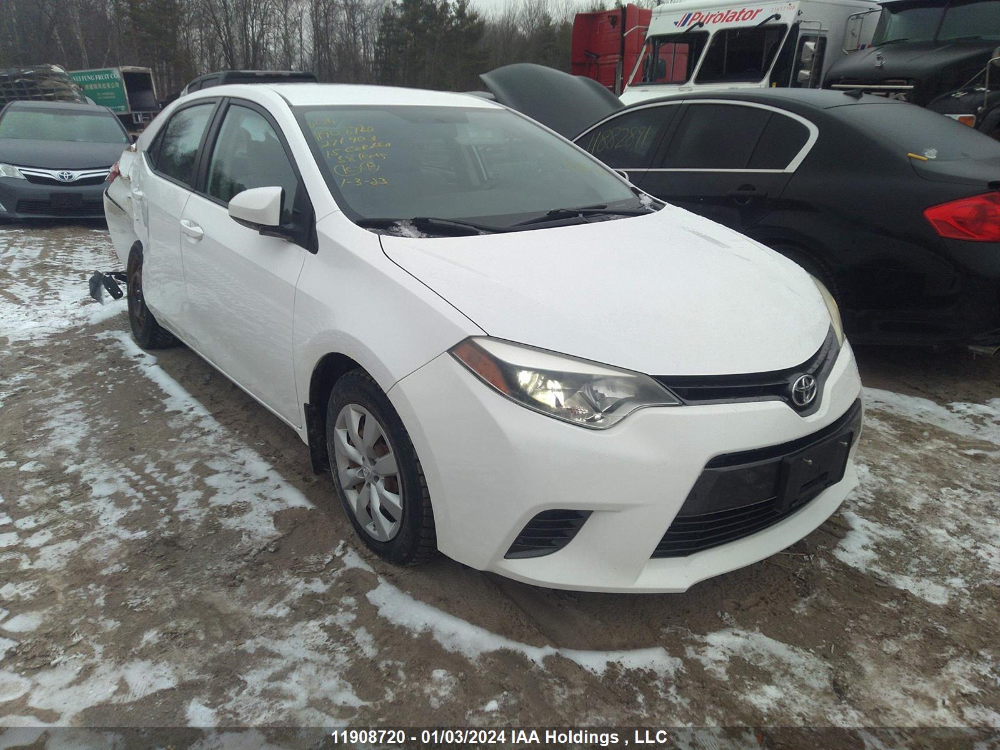 TOYOTA COROLLA 2015 2t1burhe2fc271903