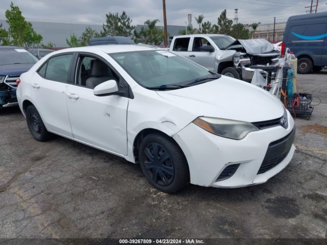 TOYOTA COROLLA 2015 2t1burhe2fc307153