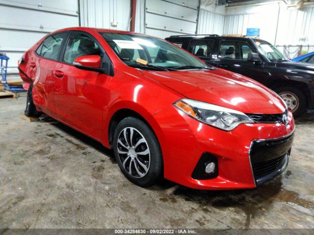 TOYOTA COROLLA 2015 2t1burhe2fc334014