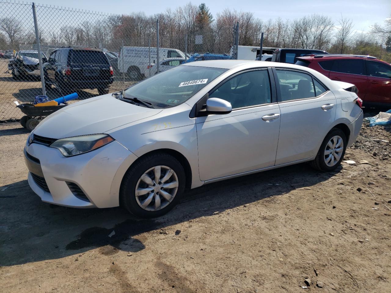 TOYOTA COROLLA 2015 2t1burhe2fc335292