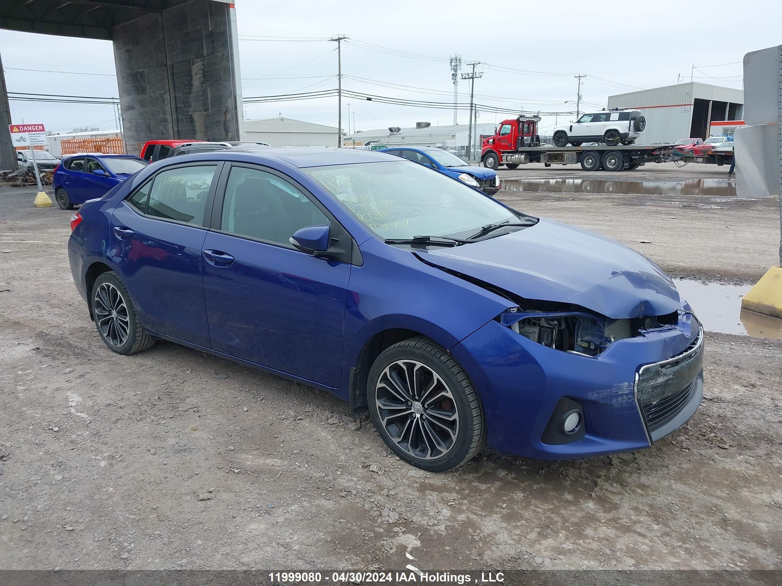 TOYOTA COROLLA 2015 2t1burhe2fc350343