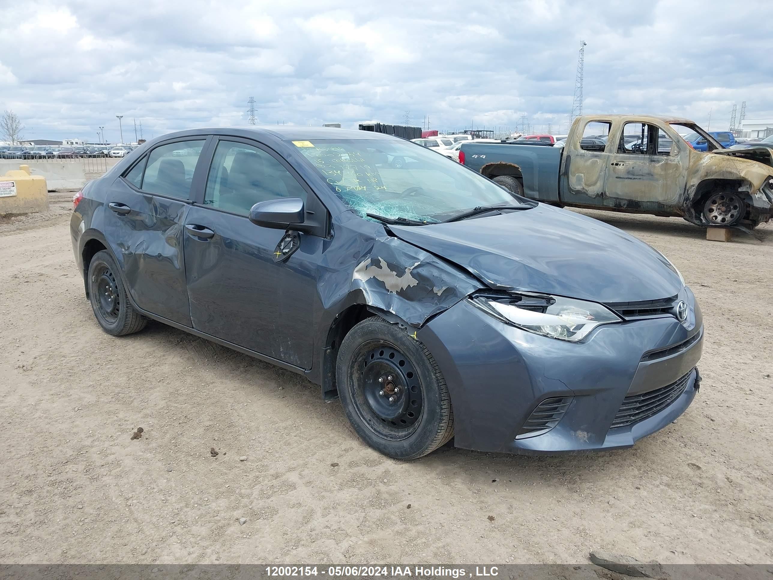 TOYOTA COROLLA 2015 2t1burhe2fc377719