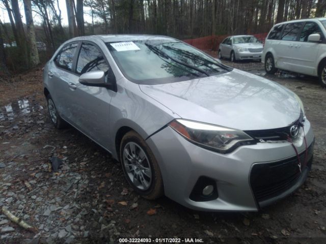 TOYOTA COROLLA 2015 2t1burhe2fc385240