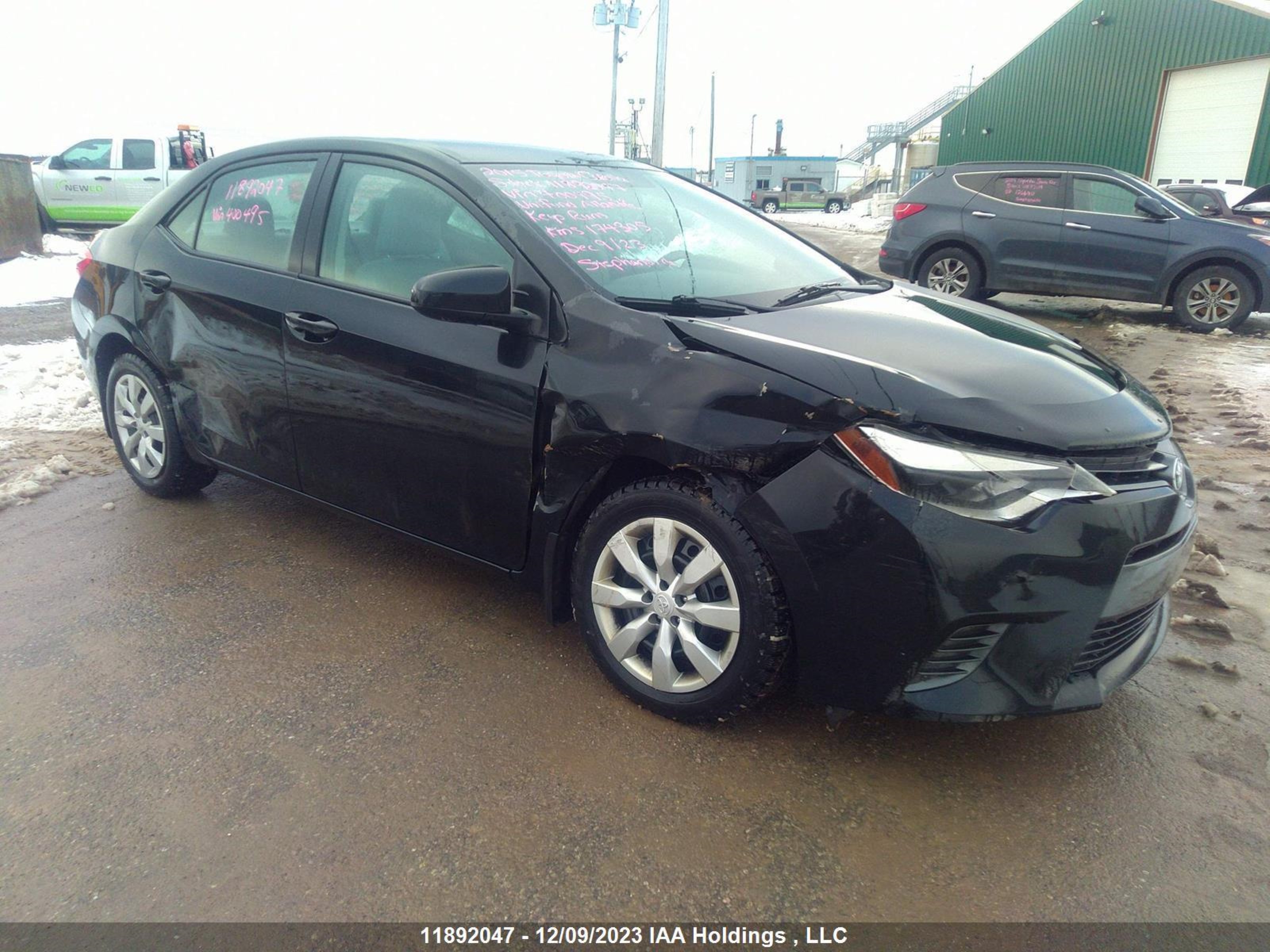 TOYOTA COROLLA 2015 2t1burhe2fc400495