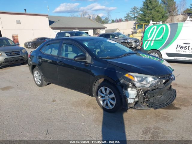 TOYOTA COROLLA 2015 2t1burhe2fc401999