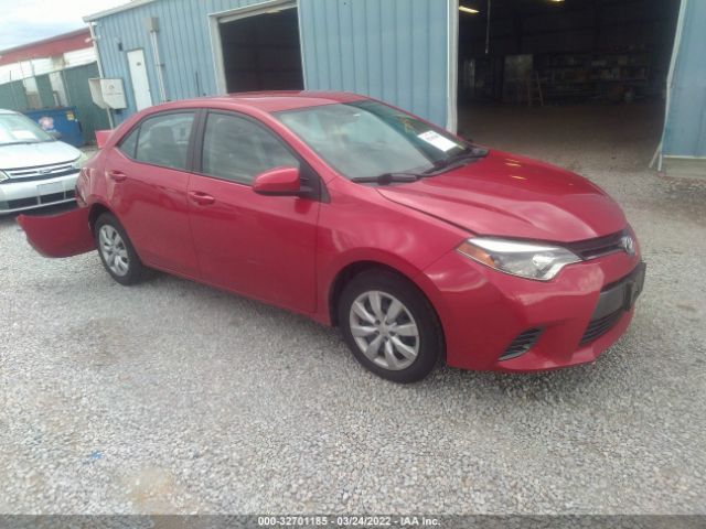 TOYOTA COROLLA 2015 2t1burhe2fc406541