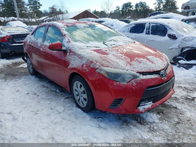 TOYOTA COROLLA 2015 2t1burhe2fc413036