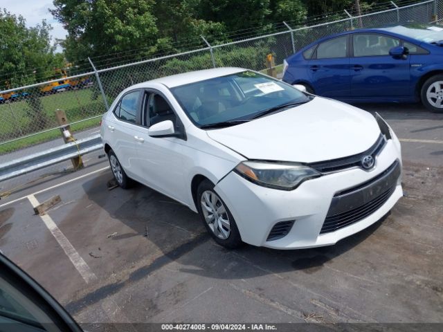 TOYOTA COROLLA 2015 2t1burhe2fc422691