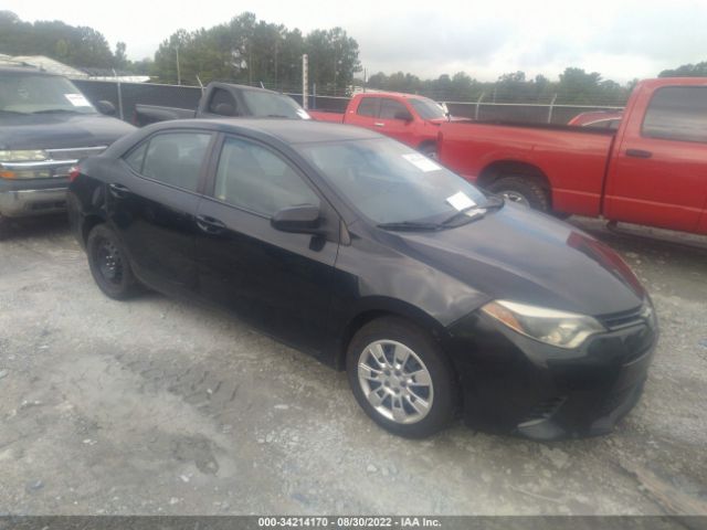 TOYOTA COROLLA 2015 2t1burhe2fc431939