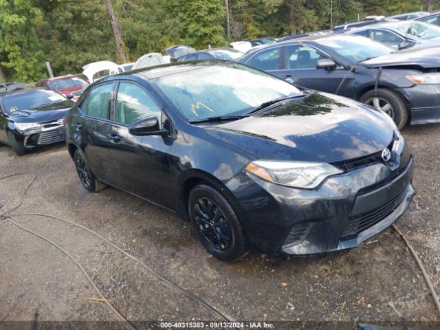 TOYOTA COROLLA 2015 2t1burhe2fc445310