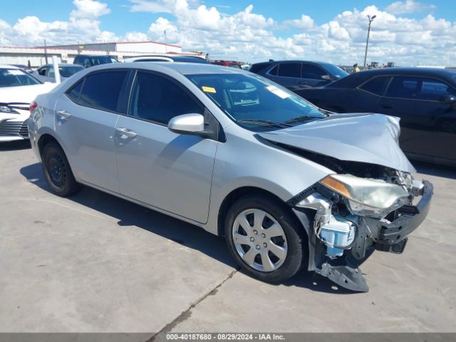 TOYOTA COROLLA 2015 2t1burhe2fc475438