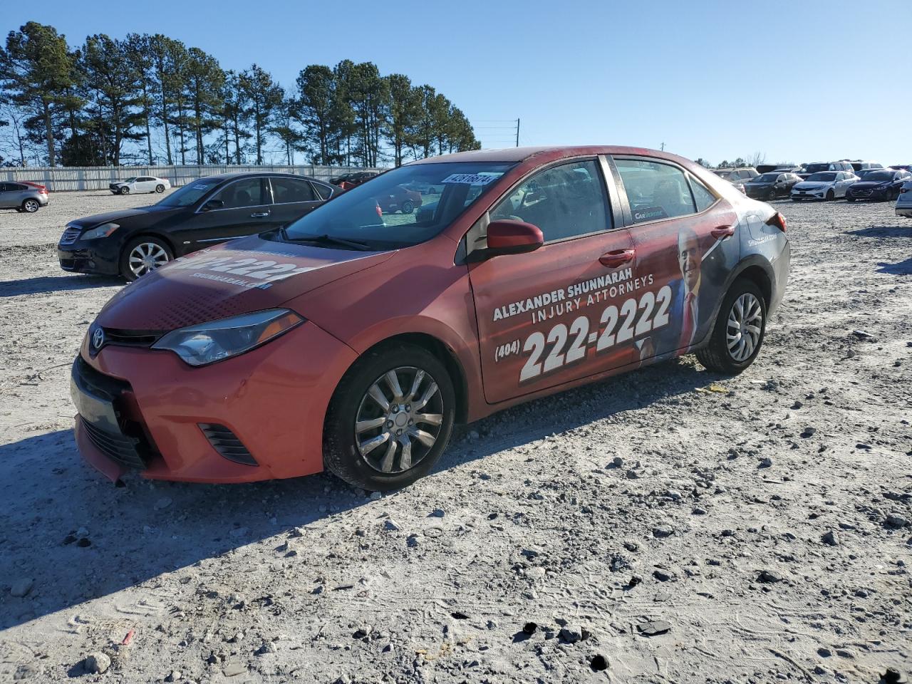 TOYOTA COROLLA 2016 2t1burhe2gc558126