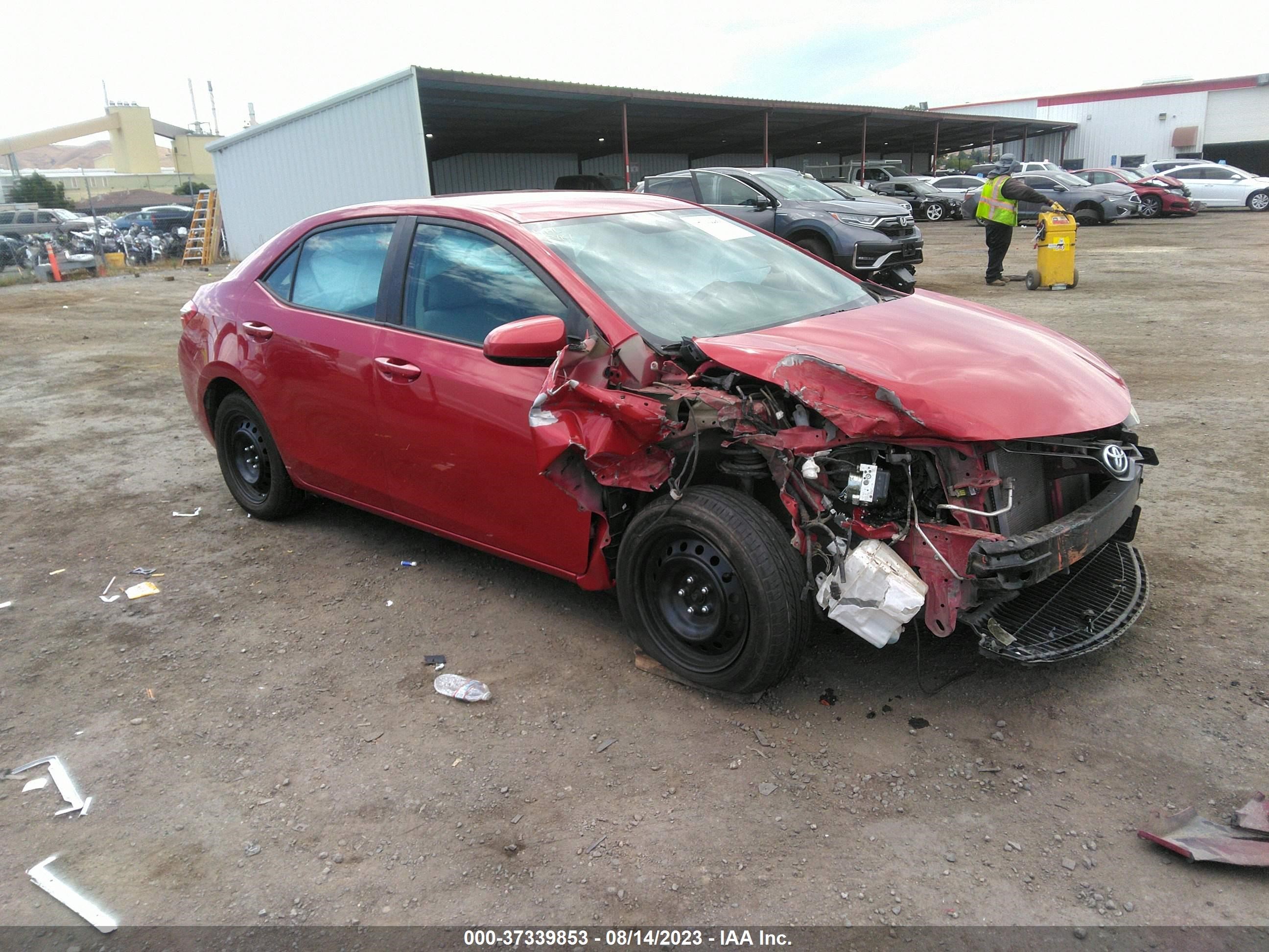 TOYOTA COROLLA 2016 2t1burhe2gc586198