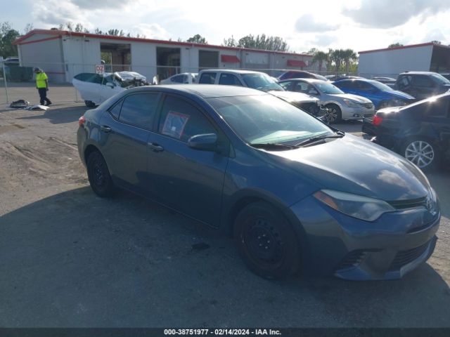 TOYOTA COROLLA 2016 2t1burhe2gc599436