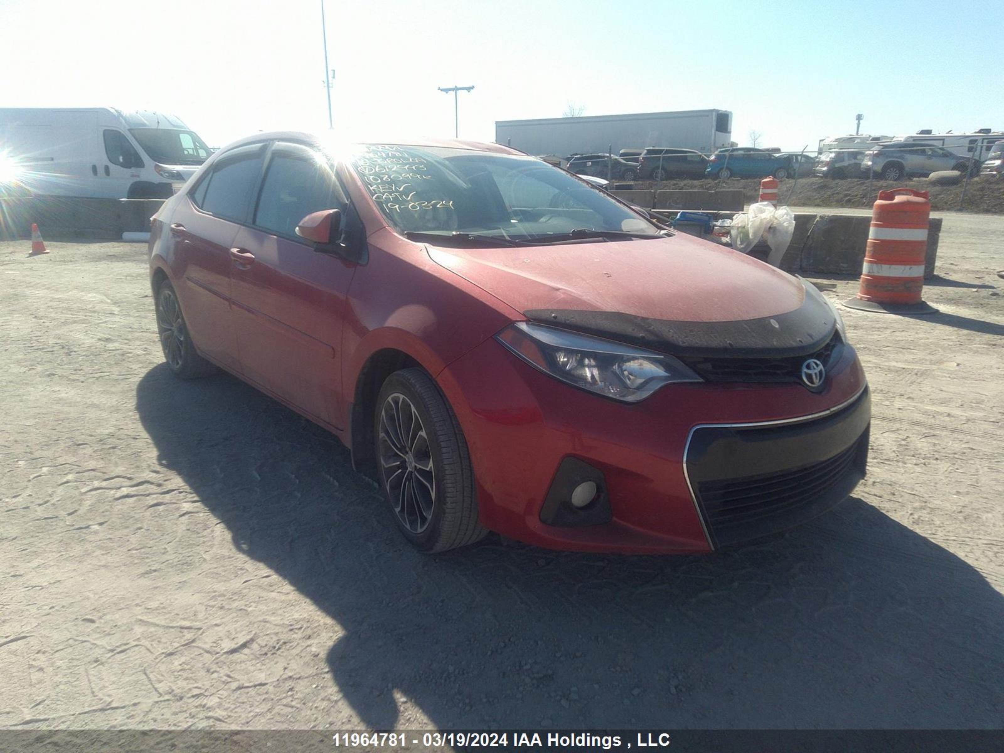 TOYOTA COROLLA 2016 2t1burhe2gc612993