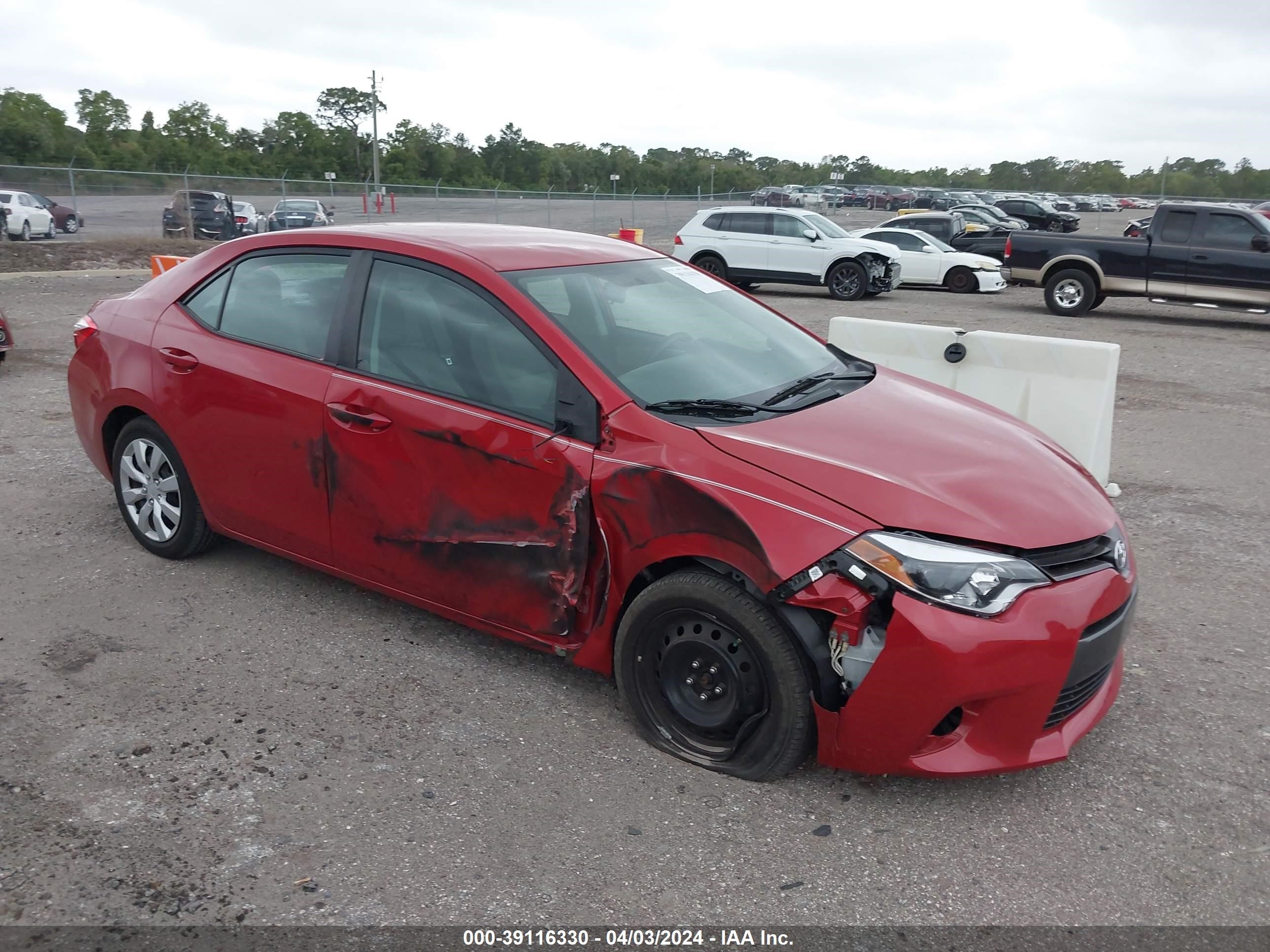 TOYOTA COROLLA 2016 2t1burhe2gc618728