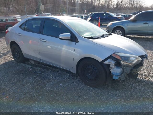 TOYOTA COROLLA 2016 2t1burhe2gc689606