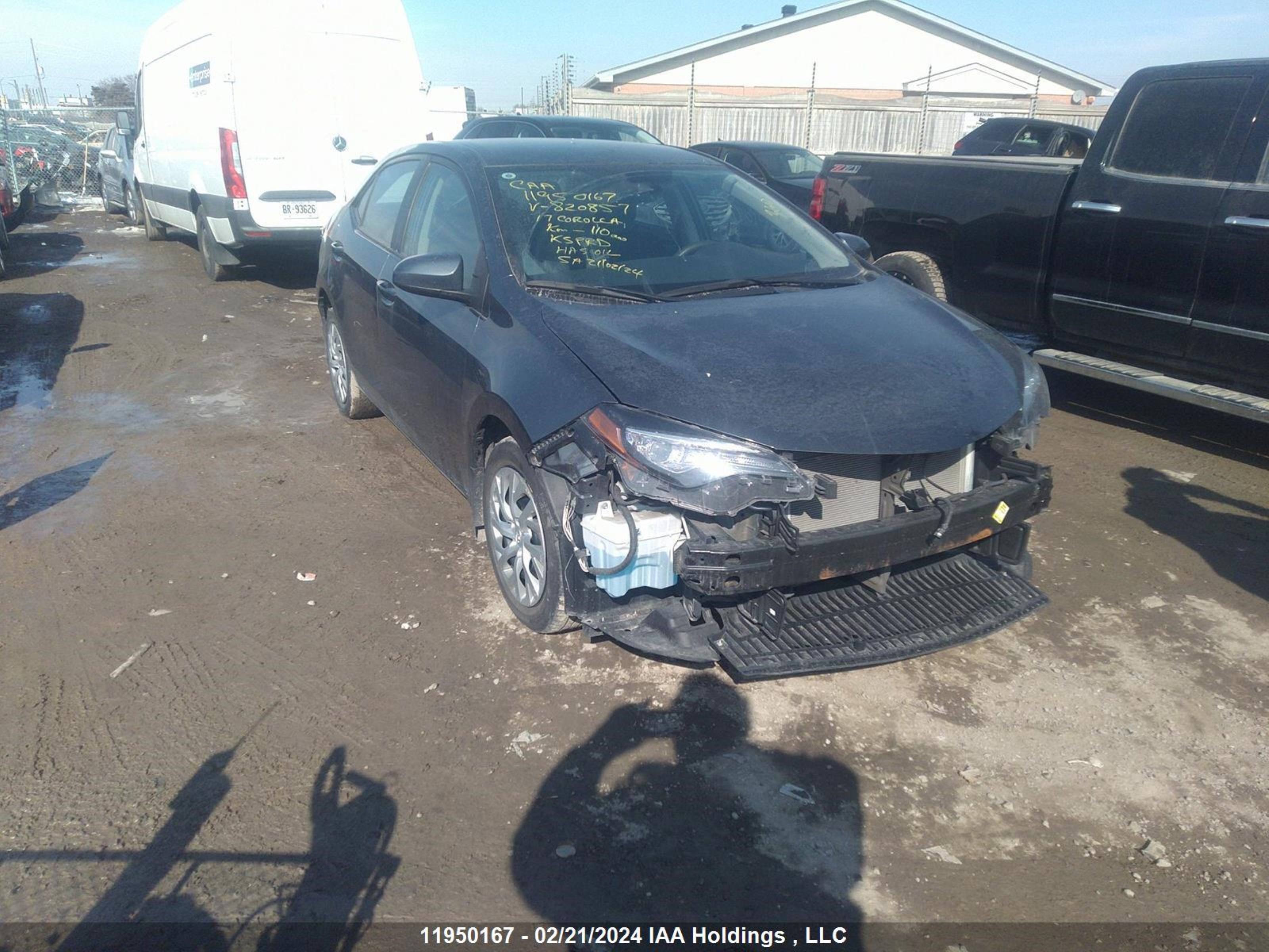 TOYOTA COROLLA 2017 2t1burhe2hc820857