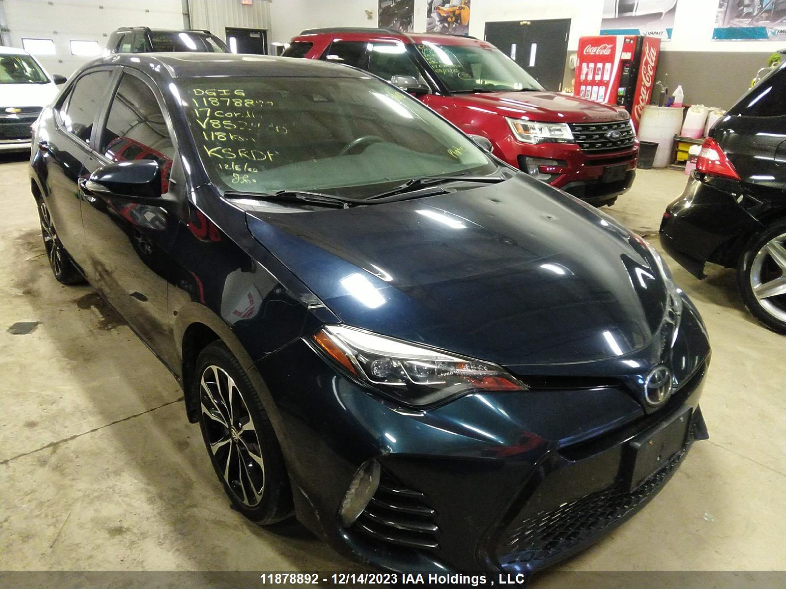 TOYOTA COROLLA 2017 2t1burhe2hc852420