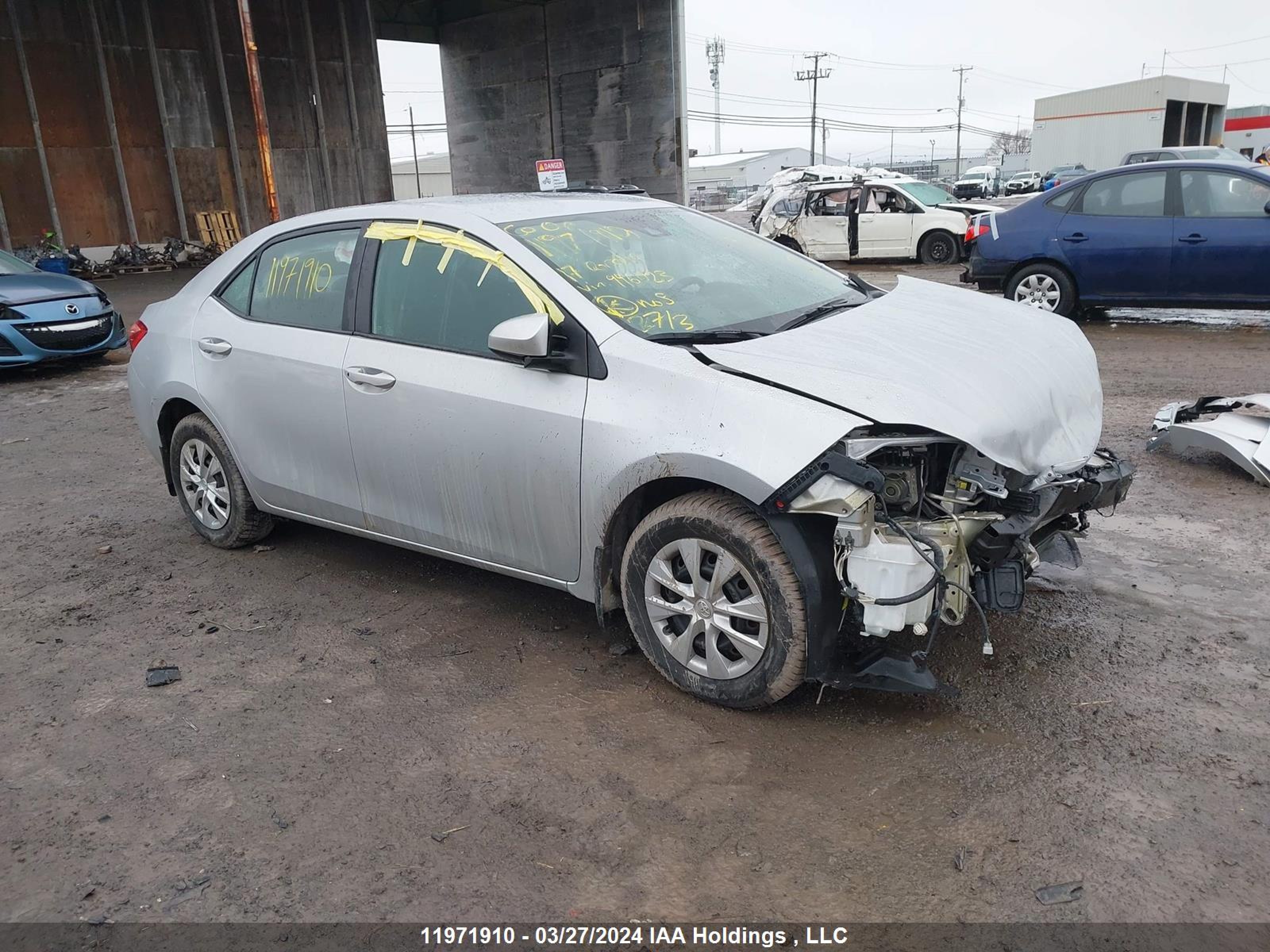 TOYOTA COROLLA 2017 2t1burhe2hc946023