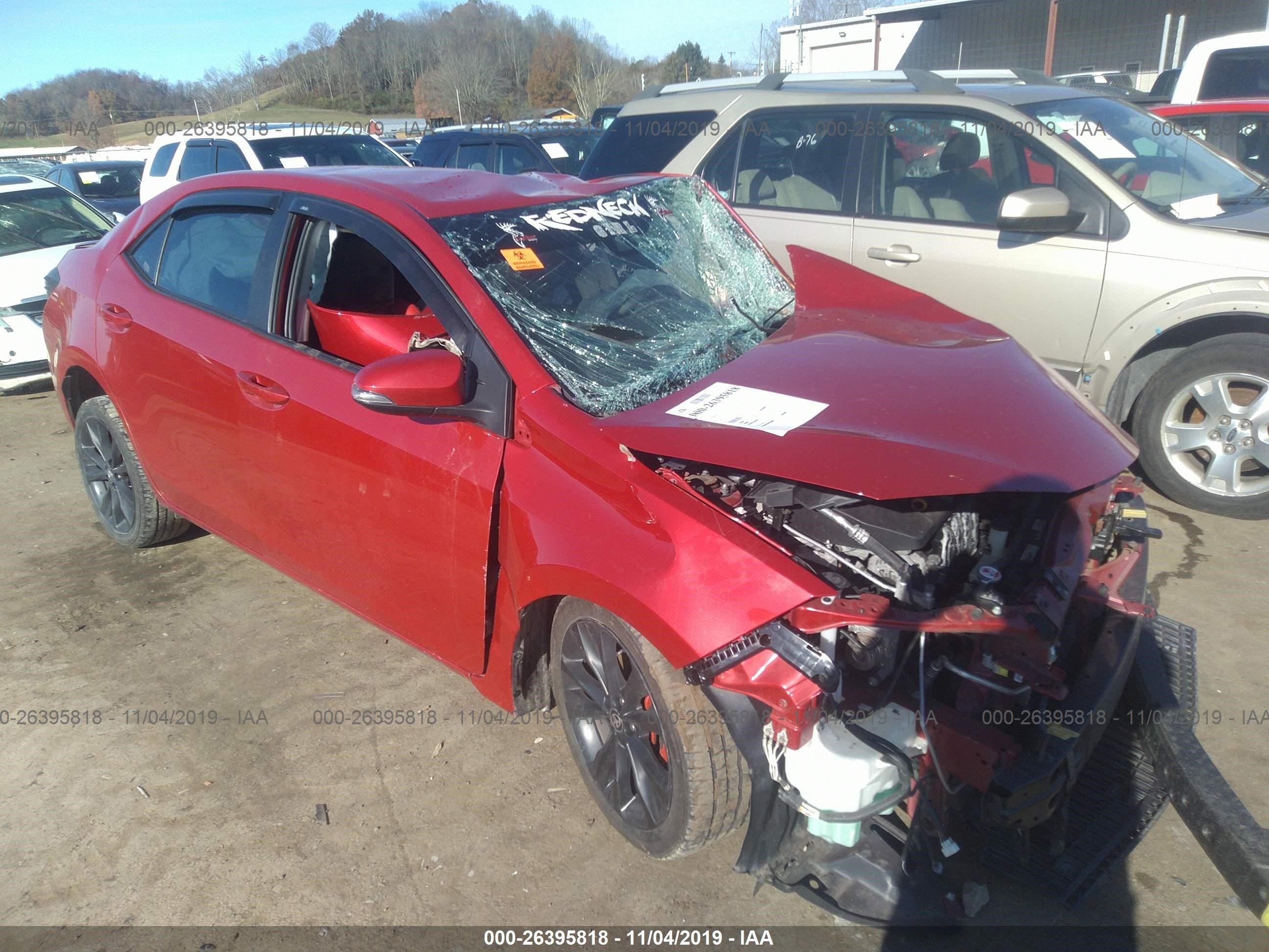 TOYOTA COROLLA 2017 2t1burhe2hc959242