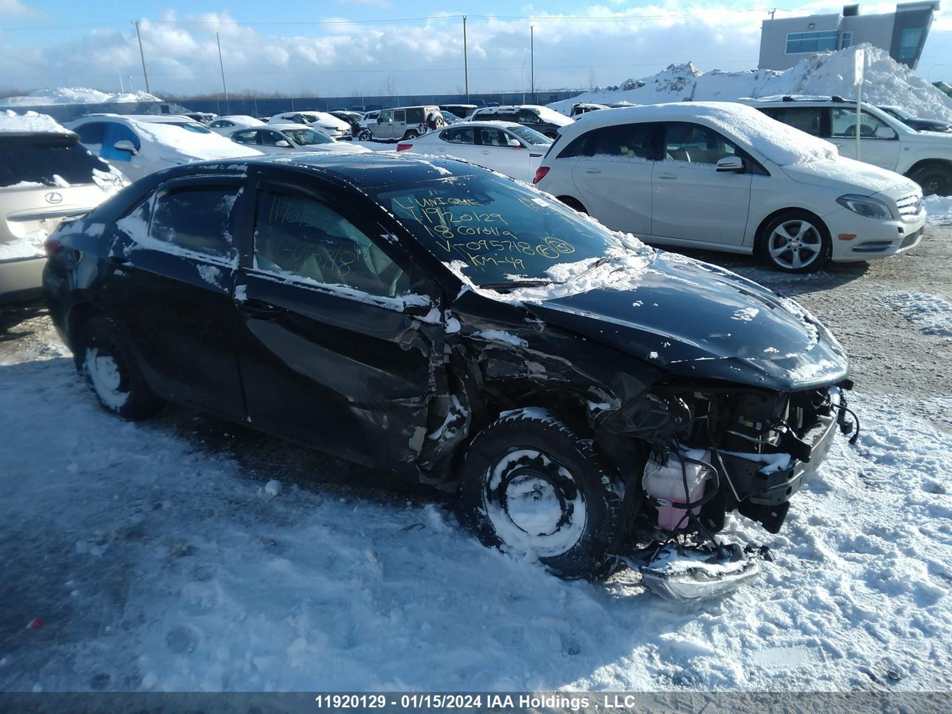 TOYOTA COROLLA 2018 2t1burhe2jc095718