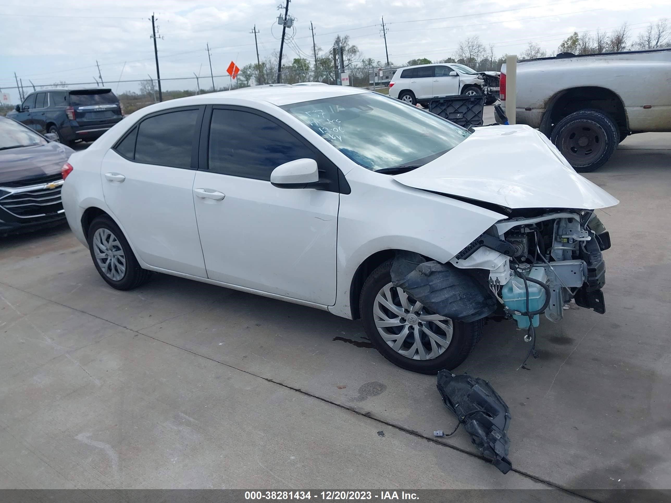 TOYOTA COROLLA 2019 2t1burhe2kc146586