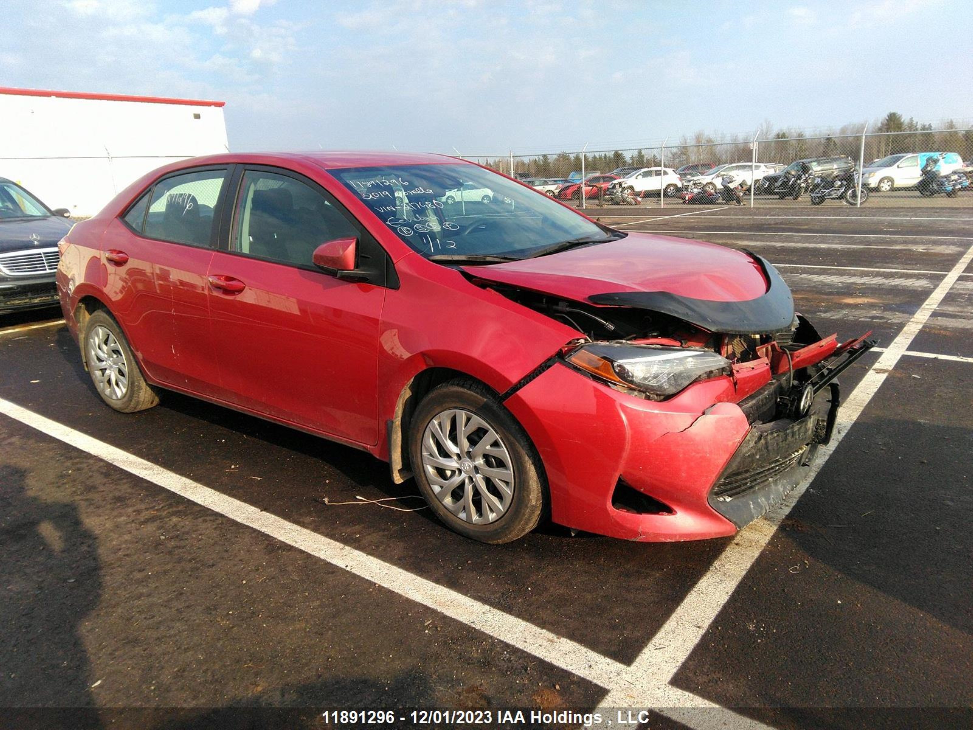 TOYOTA COROLLA 2019 2t1burhe2kc217480