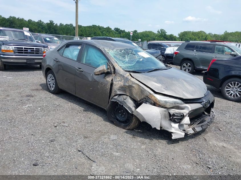 TOYOTA COROLLA 2019 2t1burhe2kc241018