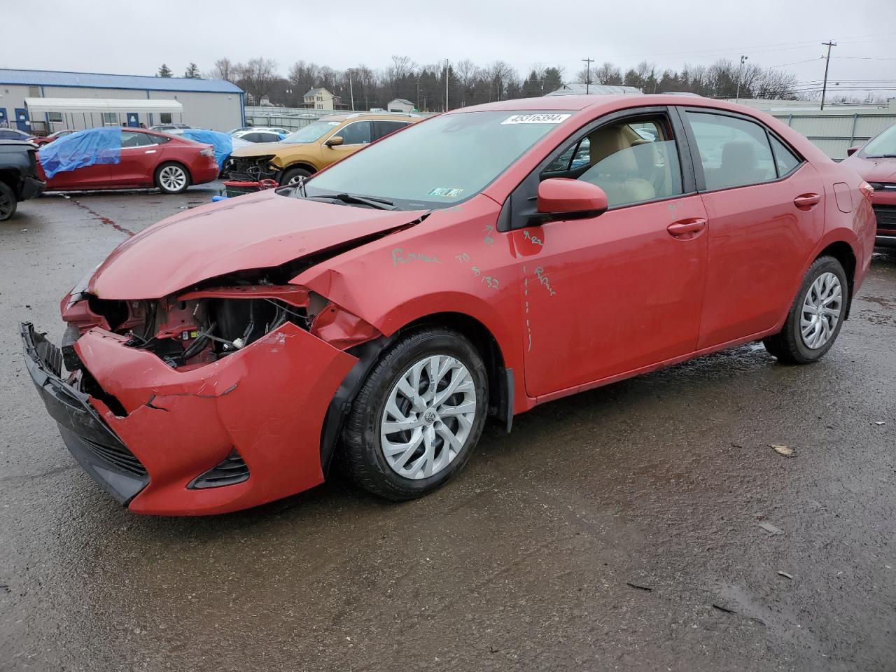 TOYOTA COROLLA 2019 2t1burhe2kc246798