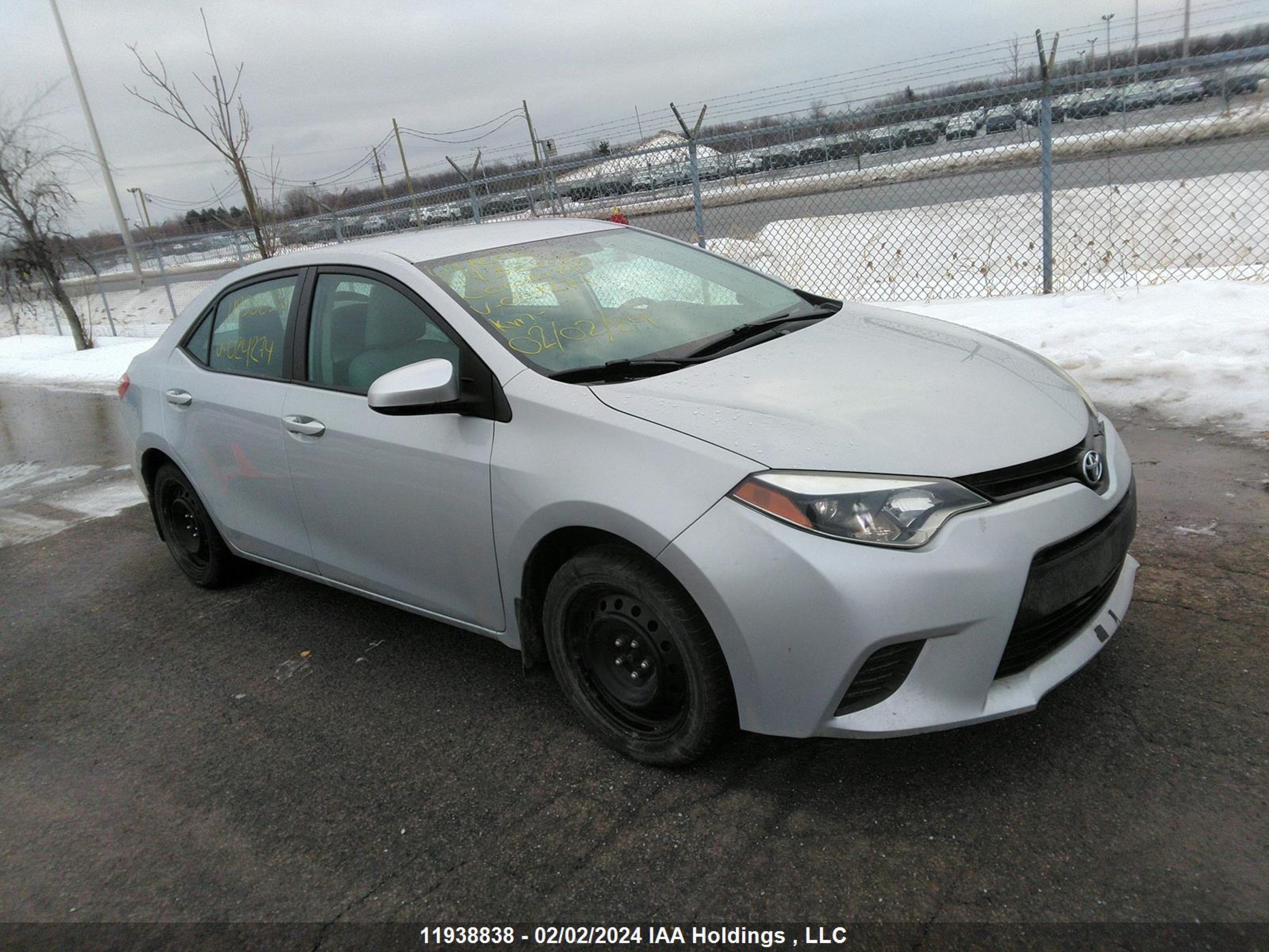 TOYOTA COROLLA 2014 2t1burhe3ec024274