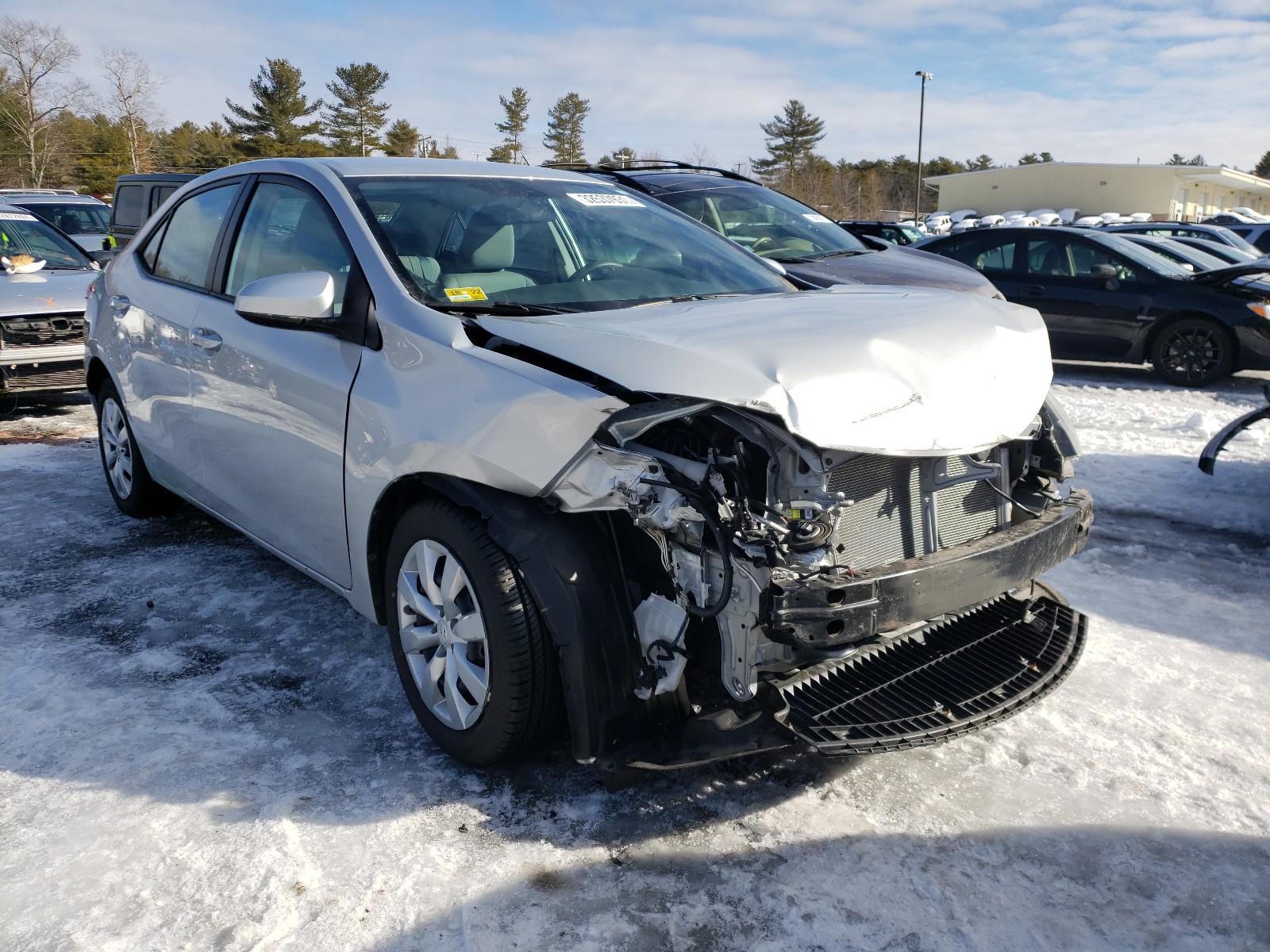 TOYOTA COROLLA L 2014 2t1burhe3ec037333