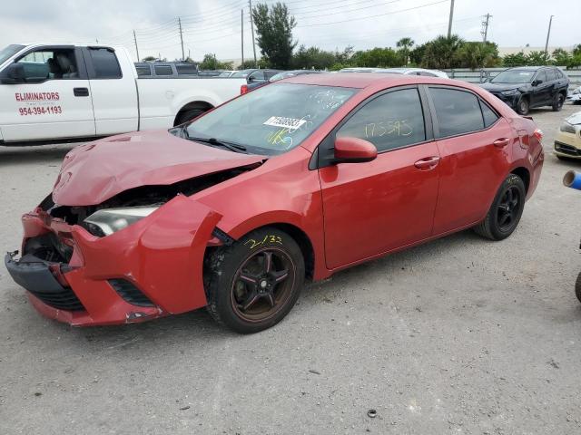 TOYOTA COROLLA 2014 2t1burhe3ec075984