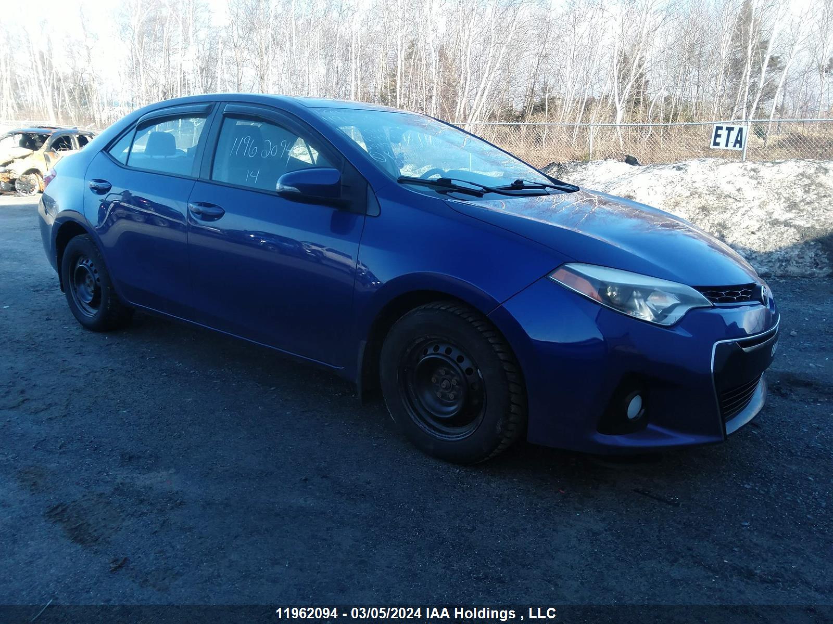 TOYOTA COROLLA 2014 2t1burhe3ec109891