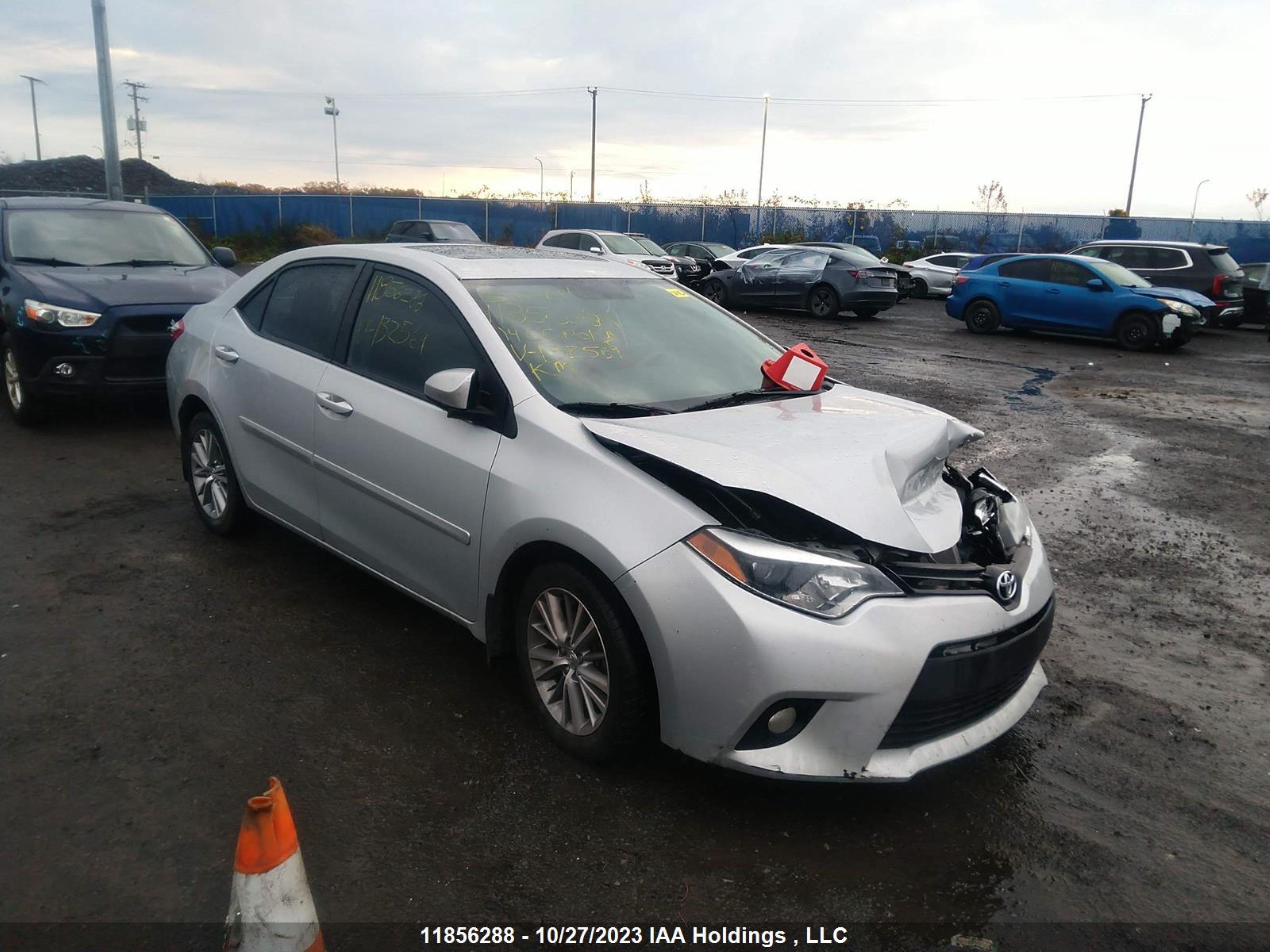 TOYOTA COROLLA 2014 2t1burhe3ec132569