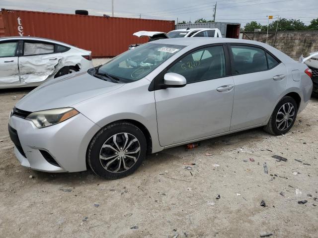 TOYOTA COROLLA L 2014 2t1burhe3ec161330