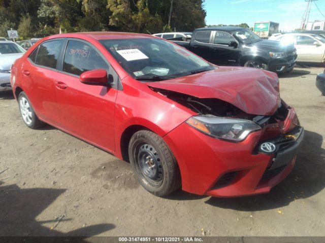 TOYOTA COROLLA 2014 2t1burhe3ec167533